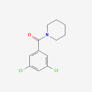 molecular formula C12H13Cl2NO B2628853 3,5-Dichlorophenyl piperidyl ketone CAS No. 294194-11-9