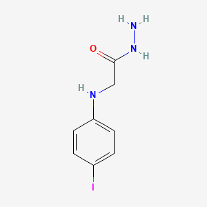 molecular formula C8H10IN3O B2628860 2-[(4-碘苯基)氨基]乙酰肼 CAS No. 327974-63-0