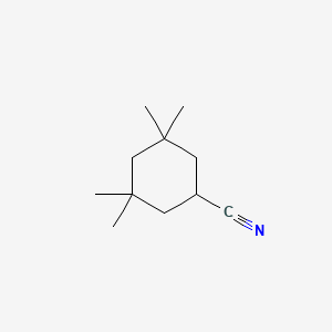 3,3,5,5-Tetramethylcyclohexane-1-carbonitrile