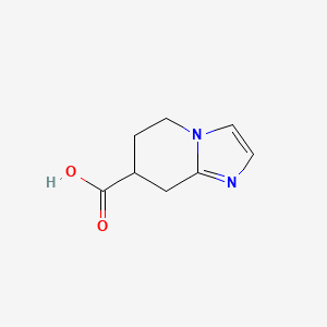 5,6,7,8-Tetrahydroimidazo[1,2-a]pyridine-7-carboxylic acid