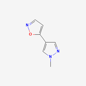 5-(1-Methyl-1H-pyrazol-4-yl)isoxazole