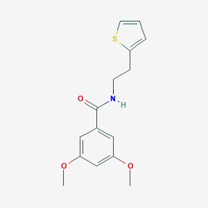 Benzamide, 3,5-dimethoxy-N-[2-(2-thienyl)ethyl]-