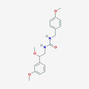 1-(2-Methoxy-2-(3-methoxyphenyl)ethyl)-3-(4-methoxybenzyl)urea