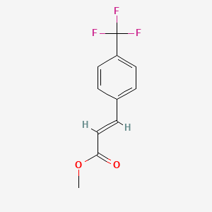molecular formula C11H9F3O2 B2629144 Methyl 4-trifluoromethylcinnamate CAS No. 20754-22-7; 79947-88-9