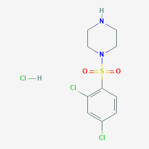 1-((2,4-Dichlorophenyl)sulfonyl)piperazine hydrochloride