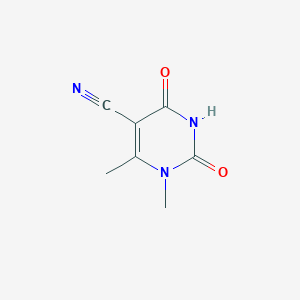1,6-Dimethyl-2,4-dioxopyrimidine-5-carbonitrile