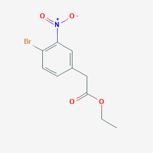 Ethyl 2-(4-bromo-3-nitrophenyl)acetate