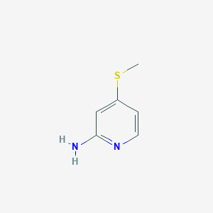 molecular formula C6H8N2S B2629426 4-(Methylthio)pyridin-2-amine CAS No. 38240-26-5