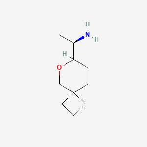 (1R)-1-(6-Oxaspiro[3.5]nonan-7-yl)ethanamine
