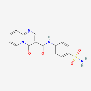 4-oxo-N-(4-sulfamoylphenyl)-4H-pyrido[1,2-a]pyrimidine-3-carboxamide