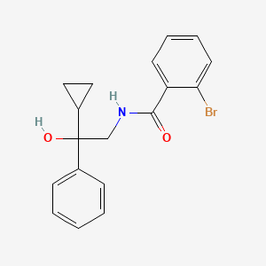 2-bromo-N-(2-cyclopropyl-2-hydroxy-2-phenylethyl)benzamide
