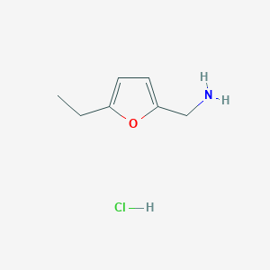 (5-Ethylfuran-2-yl)methanamine;hydrochloride