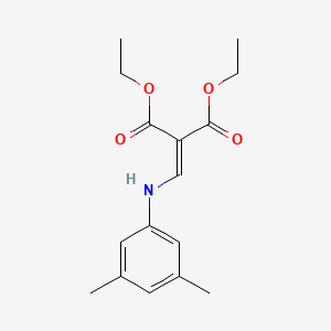 molecular formula C16H21NO4 B2629619 Diethyl 2-[(3,5-dimethylanilino)methylene]malonate CAS No. 93514-80-8