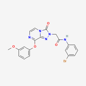 molecular formula C20H16BrN5O4 B2629636 4-fluoro-3-methoxy-N-(3-methylbenzyl)-1-benzothiophene-2-carboxamide CAS No. 1251544-67-8