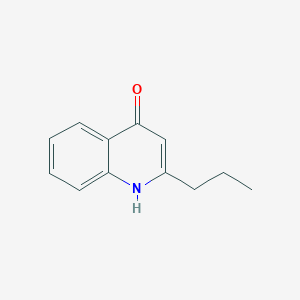 molecular formula C12H13NO B2629642 4-Hydroxy-2-propylquinoline CAS No. 83842-64-2