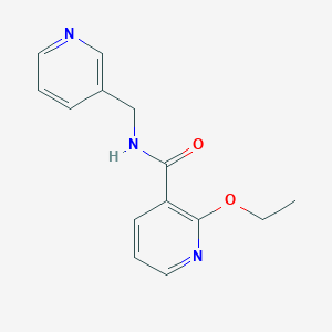 molecular formula C14H15N3O2 B262966 2-ethoxy-N-(3-pyridinylmethyl)nicotinamide 