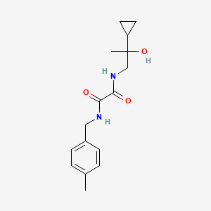 molecular formula C16H22N2O3 B2629689 N1-(2-cyclopropyl-2-hydroxypropyl)-N2-(4-methylbenzyl)oxalamide CAS No. 1286704-97-9