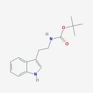 molecular formula C15H20N2O2 B026297 叔丁基（2-(1H-吲哚-3-基)乙基）氨基甲酸酯 CAS No. 103549-24-2