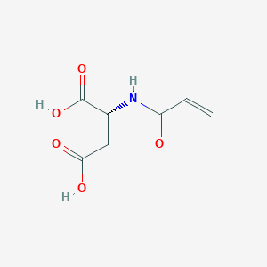 molecular formula C7H9NO5 B2629793 Acryloyl-D-aspartic acid CAS No. 1137672-31-1