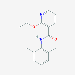 molecular formula C16H18N2O2 B262982 N-(2,6-dimethylphenyl)-2-ethoxynicotinamide 