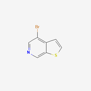 molecular formula C7H4BrNS B2629909 4-溴噻吩并[2,3-c]吡啶 CAS No. 1296224-08-2