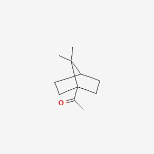 molecular formula C11H18O B2630036 1-(7,7-二甲基双环[2.2.1]庚烷-1-基)乙酮 CAS No. 54131-39-4