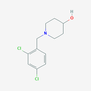 molecular formula C12H15Cl2NO B2630046 1-(2,4-Dichlorobenzyl)piperidin-4-ol CAS No. 414888-78-1