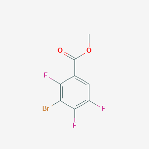 molecular formula C8H4BrF3O2 B2630078 3-溴-2,4,5-三氟苯甲酸甲酯 CAS No. 195532-60-6