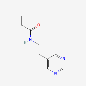 N-(2-Pyrimidin-5-ylethyl)prop-2-enamide