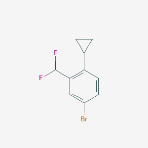 4-Bromo-1-cyclopropyl-2-(difluoromethyl)benzene