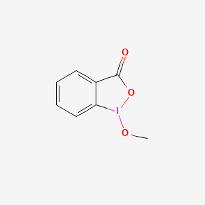 molecular formula C8H7IO3 B2630184 1-Methoxy-1,2-benziodoxol-3-(1H)-one CAS No. 1829-25-0