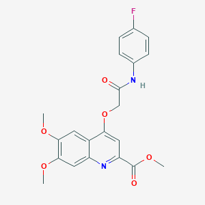 N-(3-acetylphenyl)-2-[3-(4-methylphenyl)-1,2,4-oxadiazol-5-yl]benzenesulfonamide