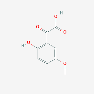 molecular formula C9H8O5 B2630234 2-(2-Hydroxy-5-methoxyphenyl)-2-oxoacetic acid CAS No. 95062-66-1