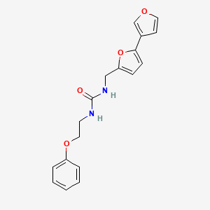 1-([2,3'-Bifuran]-5-ylmethyl)-3-(2-phenoxyethyl)urea