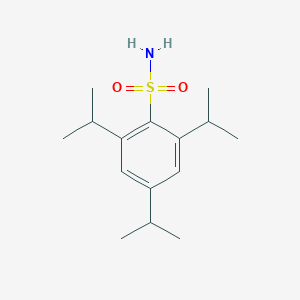 molecular formula C15H25NO2S B026303 2,4,6-三异丙基苯磺酰胺 CAS No. 105536-22-9
