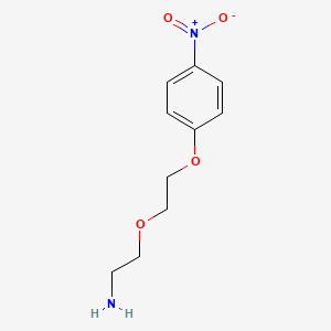 2-[2-(4-Nitrophenoxy)ethoxy]ethanamine