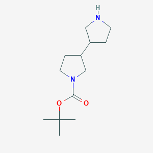 Tert-butyl 3-(pyrrolidin-3-yl)pyrrolidine-1-carboxylate