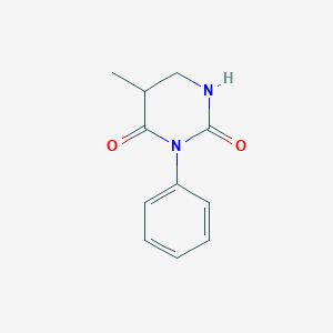 molecular formula C11H12N2O2 B2630429 5-甲基-3-苯基-1,3-二氮杂环己烷-2,4-二酮 CAS No. 85606-74-2