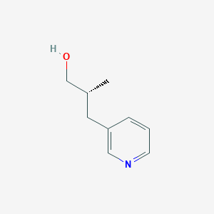 molecular formula C9H13NO B2630463 (2R)-2-Methyl-3-pyridin-3-ylpropan-1-ol CAS No. 2248201-86-5