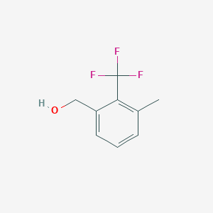 molecular formula C9H9F3O B2630657 3-甲基-2-(三氟甲基)苄醇 CAS No. 1261852-83-8