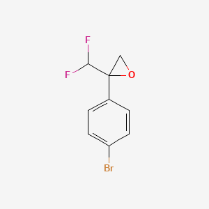 2-(4-Bromophenyl)-2-(difluoromethyl)oxirane