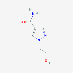 1-(2-hydroxyethyl)-1H-pyrazole-4-carboxamide