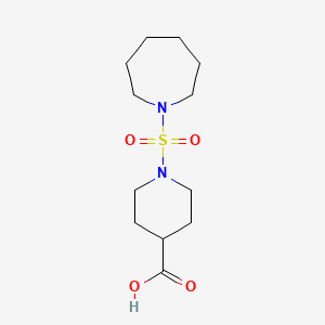 1-(azepan-1-ylsulfonyl)piperidine-4-carboxylic Acid