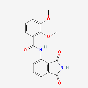 N-(1,3-dioxoisoindol-4-yl)-2,3-dimethoxybenzamide