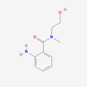 2-amino-N-(2-hydroxyethyl)-N-methylbenzamide