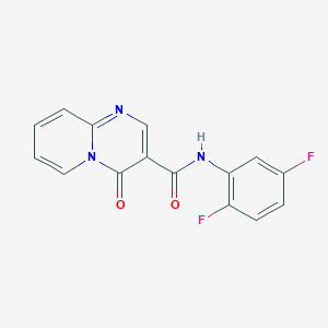 molecular formula C15H9F2N3O2 B2630851 N-(2,5-difluorophenyl)-4-oxo-4H-pyrido[1,2-a]pyrimidine-3-carboxamide CAS No. 847411-22-7