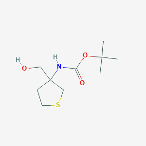 Tert-butyl [3-(hydroxymethyl)tetrahydro-3-thienyl]carbamate