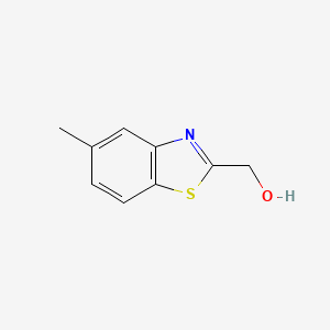 molecular formula C9H9NOS B2630934 (5-甲基-1,3-苯并噻唑-2-基)甲醇 CAS No. 1188235-07-5