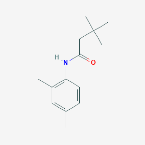molecular formula C14H21NO B263095 N-(2,4-dimethylphenyl)-3,3-dimethylbutanamide 