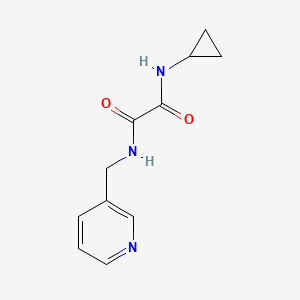 N-cyclopropyl-N'-[(pyridin-3-yl)methyl]ethanediamide